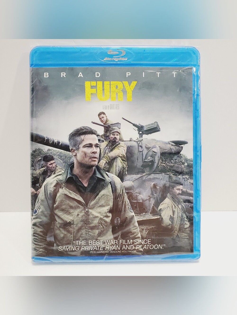 Fury Blu-ray Brad Pitt NEW & UNOPENED 2015 Rated R Columbia